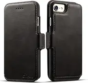 Elehome iPhone 6 Plus case iPhone 6s Plus Case, iPhone 6/6s Plus Leather Wallet Case - [Detachable Wallet Folio] [2 in 1] with Stand Function & Credit Card Slots for iPhone 6/6s Plus(Black)