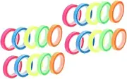SEWACC 2sets Note Stickers Highlight Reading Tapes Multiple Colors Ideal for School and Home 10rolls*2