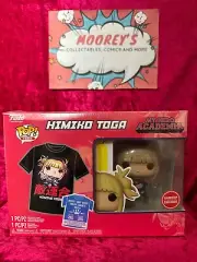 2021 funko pop tee my hero academia himiko toga t-shirt and figure