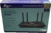 TP-Link AX1800 Dual Band Gigabit Router - Black- New(9294157)