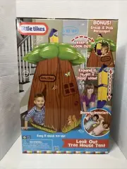 Little Tikes Tree House Adventure Tent with expandable Periscope Age 3-6 Indoor
