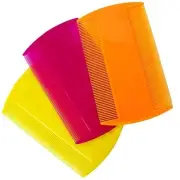 Dog Flea Comb for Grooming, Lice Comb for Dogs, Double Sided Professional Com...