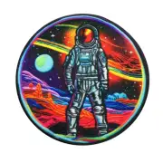 Large Astronaut Patch – Dye Sublimated Space Exploration Badge for Vests Jackets