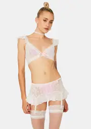 Sweet As Nectar Garter Set