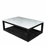[Florabelle Living] Denver Marble Coffee Table Black