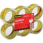 3M   310 超透明包裝膠帶(六入裝)【40YD】