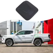 Fuel Oil Tank Cap Cover Matte Black For Mitsubishi L200 Triton MR 2019-23
