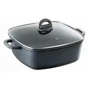 Baccarat STONE Square Casserole With Lid 28cm - Robins Kitchen
