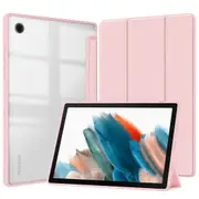 MCC For Samsung Galaxy Tab A8 10.5" 2021 Smart Case Cover Clear Back X200 X205 [Pink]