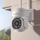 TMEZON 3MP Security Camera System Outdoor Home Wifi Night Vision Cam HD Wireless