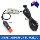 12V 10A Cable Cord Lead with Anderson style Plug to Fit Waeco & Kings Fridge OZ