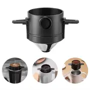 IPRee Coffee Filter Portable Stainless Steel Coffee Tea Funnel Reusable Tea Infuser Coffee Dripper Drip For Home Office