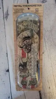 New Metal Temperature Gauge Sign Don't Tread On ME
