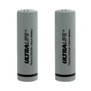 2x 1pc Ultralife TC85 3.6V AA 2400mah Lithium Battery/Single Use for Clocks/Toys