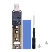 Aluminum M.2 NVME SSD to USB 3.1 Adapter For PCIe NVMe Based M Key B+M Key SSD u