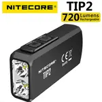 NITECORE TIP2 720LM USB可充電鑰匙燈2 CREE XP-G3 S3 LED內置鋰離子電池,不含US