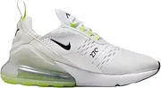 [Nike] Air Max 270 Wmns Women's Air Max 270 Sneakers AH6789-108., White White Light Bone Ghost Green Black, 8 US