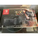 NS SWITCH MHXX 任天堂 魔物獵人XX同捆限量特別版主機 二手免運費淡水北車面交