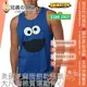 美國 ANIMATION 芝麻街餅乾怪獸 大尺碼棉質運動背心 Sesame Street Cookie Monster Face Tank Top 美國空運來台