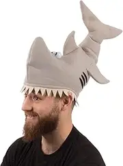 Funny Party Hats Shark Hat - Adults Shark Costume Accessory - Novelty Hats