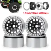 4Pcs Alloy 1.9" Beadlock Wheel Rims For Axial SCX10 D90 TRX4 1/10 RC Crawler