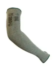 MAGID CutMaster Aramax XT Knit Sleeves with Thumb Slot - Green, 22" long, Cut...