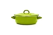 Classica 26cm Heavy Gauge Casserole w/ Lid Apple Green Kitchen Cookware