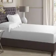 Luxurious Satin Polyester Fitted Sheet & Pillowcase Set 1000TC