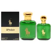 Ralph Lauren Polo Green by Ralph Lauren for Men - 2 Pc Gift Set 4.0oz EDT Spray, 0.5oz EDT spray