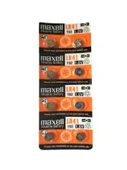 8 Pack LR41 Maxell (8 pieces) LR41 LR736 AG3 392 192 New Alkaline Batteries
