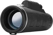 High Power 40X60 Zoom Optical Lens Monocular Telescope+ Tripod+ Clip for Phone Birdwatching Target Shooting Archery Stargazing Ou