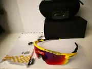 NEW Oakley - Tour De France RADAR EV PATH - YELLOW / PRIZM ROAD, OO9208-69