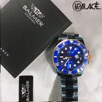在飛比找Yahoo奇摩拍賣-7-11運費0元優惠優惠-年度錶款首選 瑞士 BALMER賓馬 水鬼錶款系列 藍水鬼配