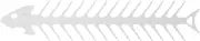 Flat Double Pronged Skewers Stainless Steel Reusable BBQ Skewers for Meat Vegetables Kitchen Camping Outdoor Grilling Heavy Duty (Fish Bone Type)