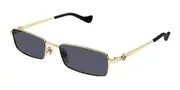 Gucci GG1600S 001 Women’s Sunglasses Gold Size 56