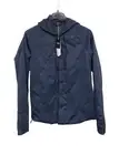 BOSS Relaxed Fit Stretch Hooded Jacket Primaloft Insulated Logo Print - Size M
