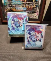 Pokemon Card Game Deck case and sleeves trainer set Latias Latios