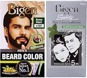 Bigen Beard Color 102 & Bigen Speedy color 882 ( pack of 2)