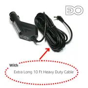 10 ft Car Power Cord Charger DC Adapter for Cobra CDR840 GPS DashCam VP HD Drive