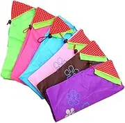6pcs Portable Strawberry Shopping Bags Foldable Tote Bag Mini Storage Pouch for Outdoor Use Lightweight and Versatile Handbag Random Color Random Color