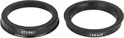 qwmvhfg, 4pcs Car Hub Centric Rings Wheel Bore Center Spacer Hub Rings 57.1-54.1 66.6-57.1 67.1-54.1 67.1-56.1 67.1-58.1 67.1-59.1 Mm Hub Centric Rings(67.1 58.1mm)