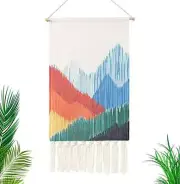 Macrame Woven Wall Hanging Tapestry Boho Chic Wall Decor Geometric Art