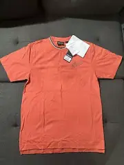The Hundreds SAMPLE Prototype “Cord Shirt” NWT Dark Coral RARE W/ Sample Papers