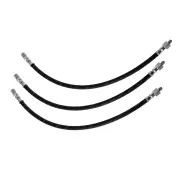 3 Pcs Protex Rear Brake Hoses for Mitsubishi Challenger PA K96 3.0L 1997-2007