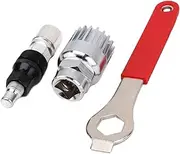 KICHOUSE Professional Bike Wrench Set Multi-function Repair Tools Crank Puller Fit for Outdoor Home Use