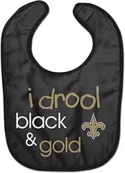 Wincraft NFL New Orleans Saints WCRA1960914 All Pro Baby Bib