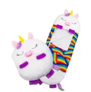 Happy Napper Sleeping Bag White Unicorn Medium Size