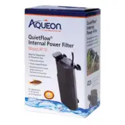 Aqueon QuietFlow AT10 Internal Power Filter Ideal for Aquariums or Terrariums