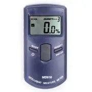 Md918 Digital Inductive Moisture Meter Wood Humidity Meter Damp Detector Tester Paper Wall Moisture Analyzer 4~80%