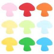 Mushroom Cutouts, 72 Pack Paper Mushroom, Colorful Mushroom Cutout